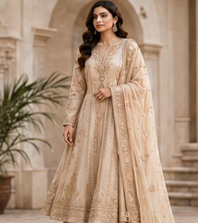 Premium Cotton Panjabi black product image
